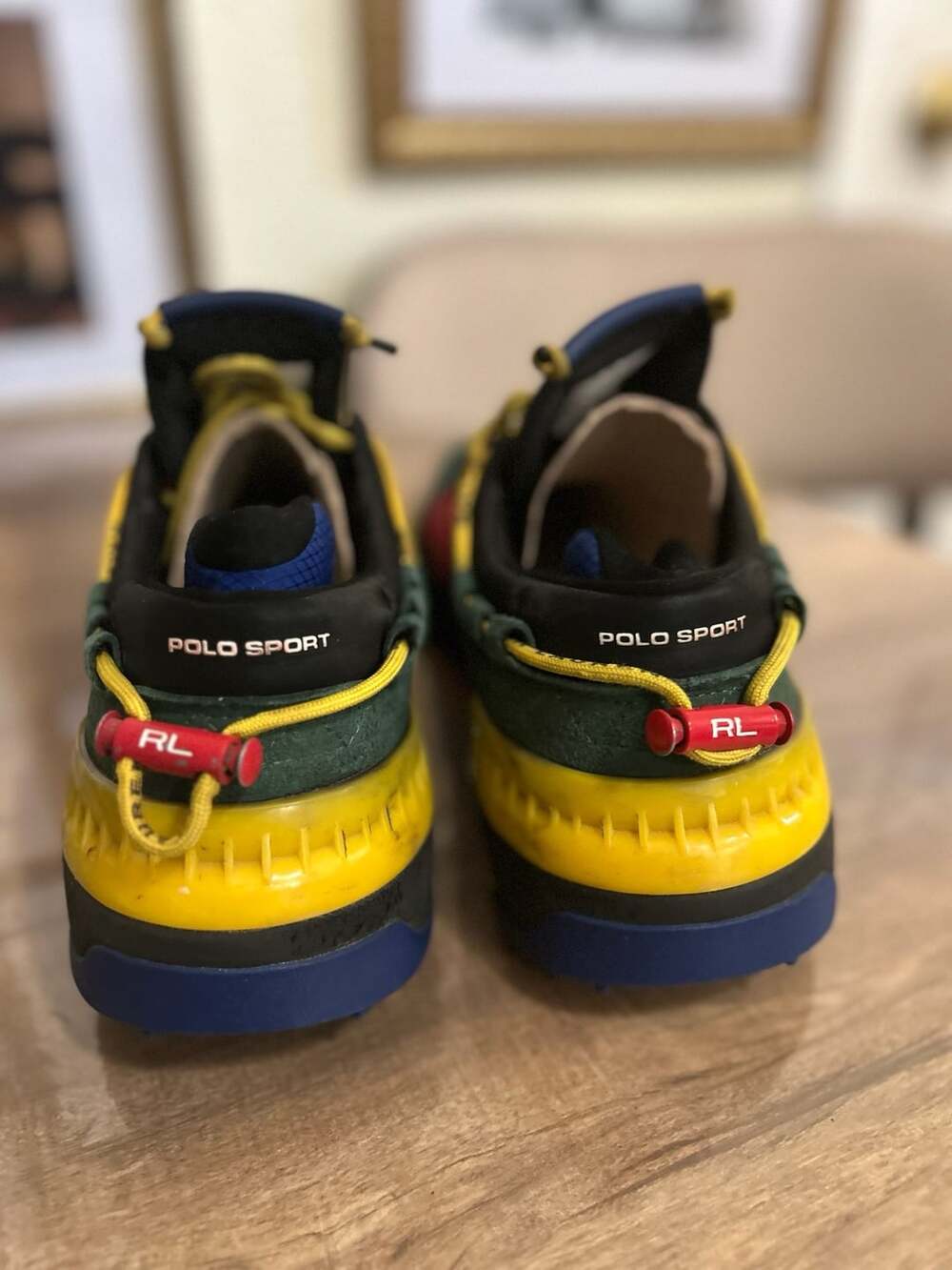 Polo Ralph Lauren PS200 Colorblocked Men's Sneakers Multi Size US 9 - Picture 4 of 9